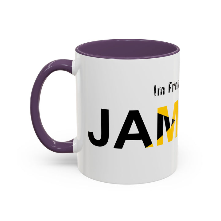 Jamaica Inspired Accent Coffee Mug - Perfect for Coffee Lovers and Island Vibes