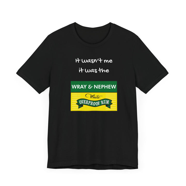 Wray & Nephew Overproof Rum Unisex Short Sleeve Tee - Casual Drink Enthusiast Shirt