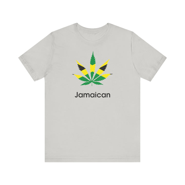 Jamaican Leaf Unisex Jersey Tee - Celebrate Culture & Vibe