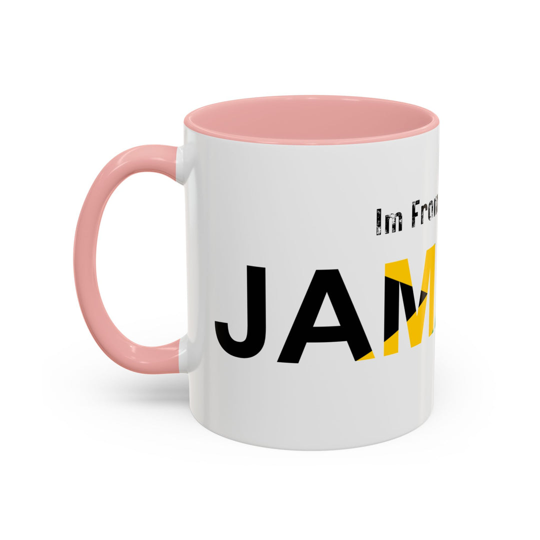 Jamaica Inspired Accent Coffee Mug - Perfect for Coffee Lovers and Island Vibes