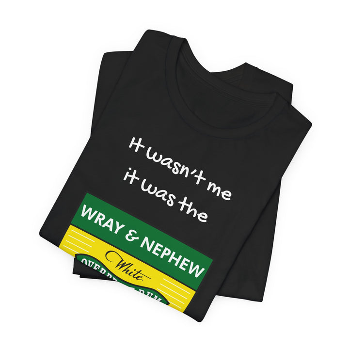 Wray & Nephew Overproof Rum Unisex Short Sleeve Tee - Casual Drink Enthusiast Shirt