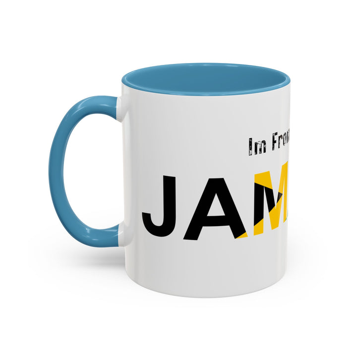 Jamaica Inspired Accent Coffee Mug - Perfect for Coffee Lovers and Island Vibes