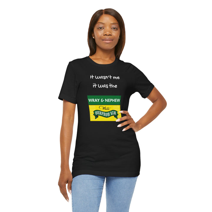 Wray & Nephew Overproof Rum Unisex Short Sleeve Tee - Casual Drink Enthusiast Shirt