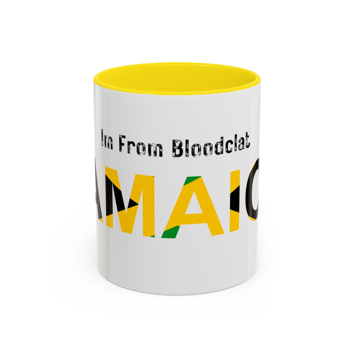 Jamaica Inspired Accent Coffee Mug - Perfect for Coffee Lovers and Island Vibes