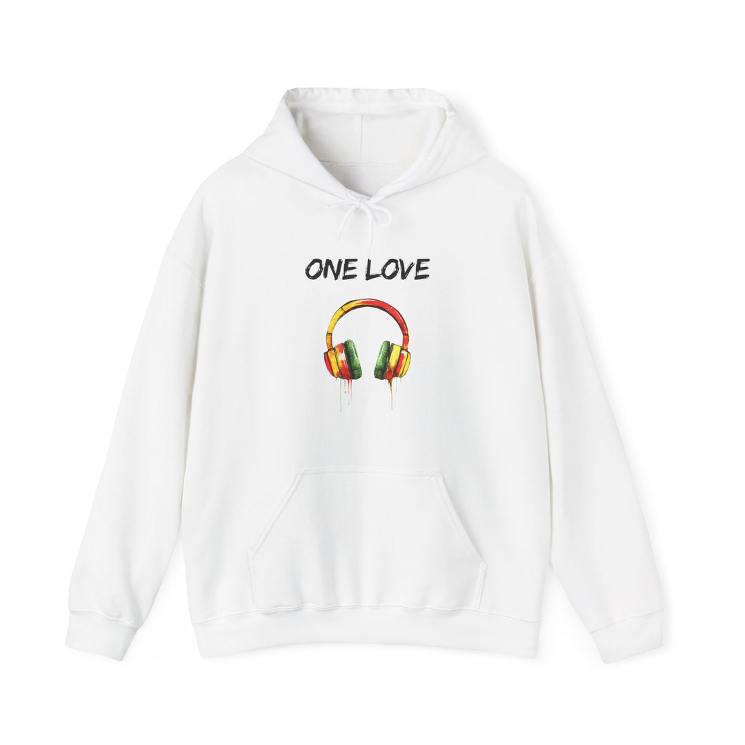 One Love Hoodie - Unisex Heavy Blend™ Sweatshirt for Music Lovers