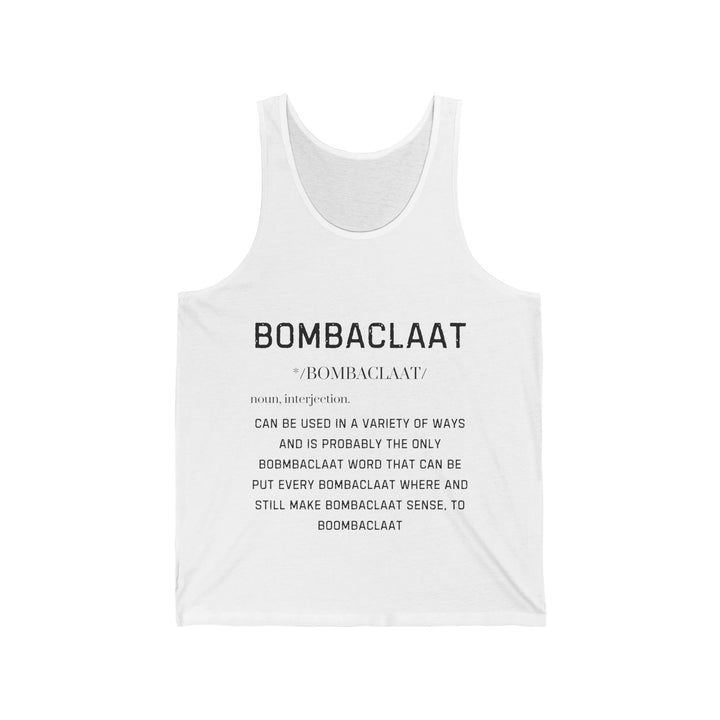 Unisex Jersey Tank