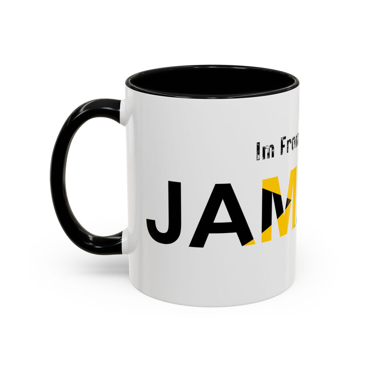 Jamaica Inspired Accent Coffee Mug - Perfect for Coffee Lovers and Island Vibes