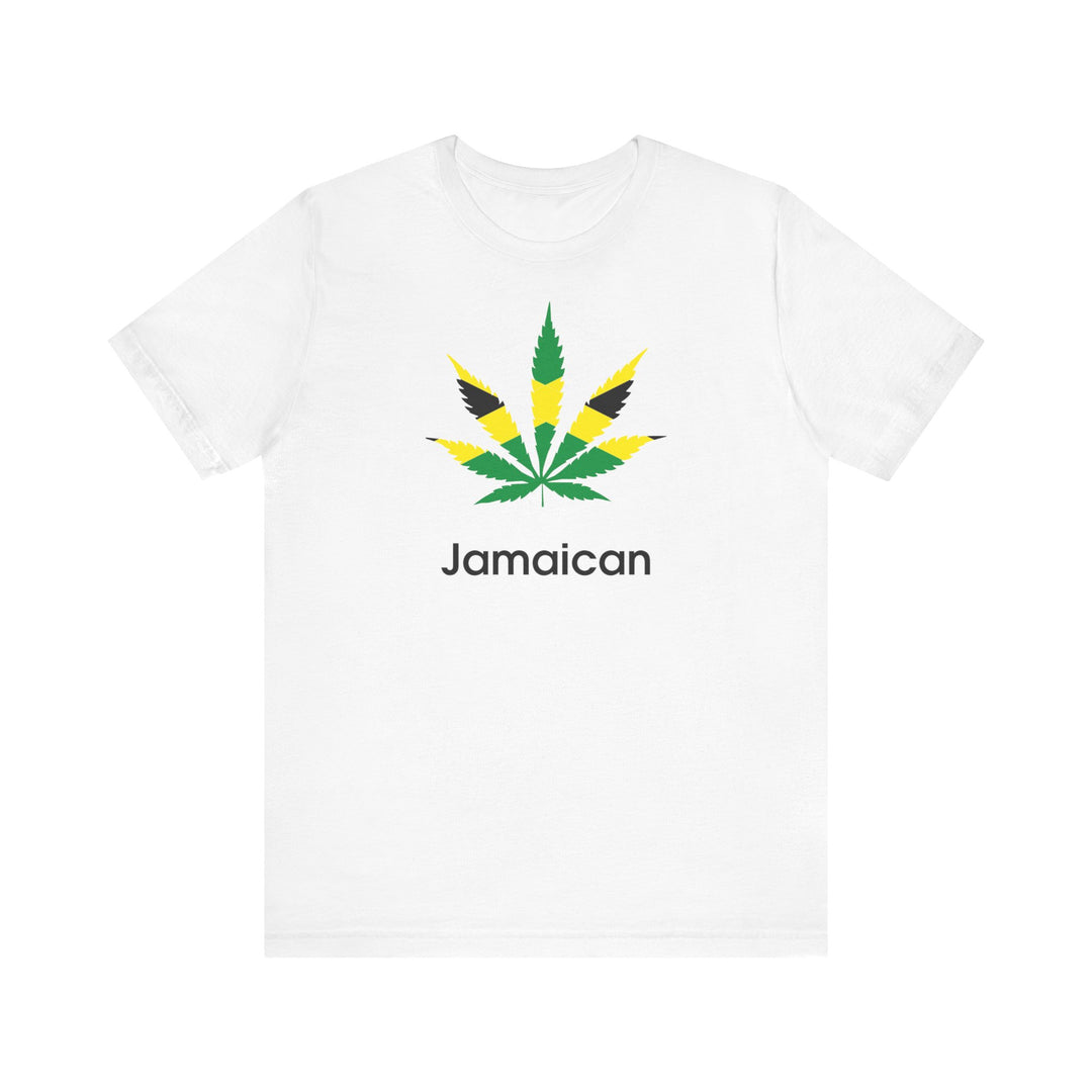 Jamaican Leaf Unisex Jersey Tee - Celebrate Culture & Vibe