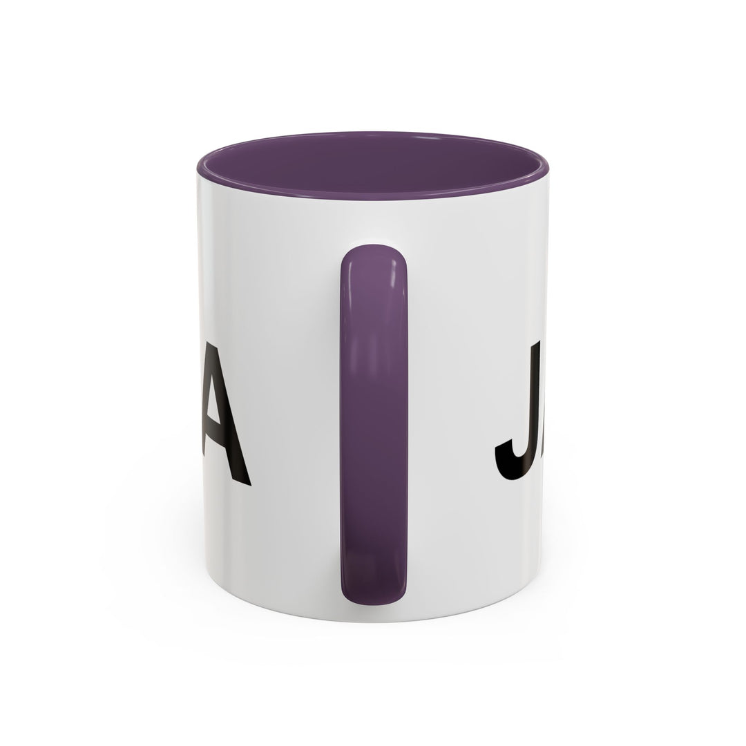 Jamaica Inspired Accent Coffee Mug - Perfect for Coffee Lovers and Island Vibes