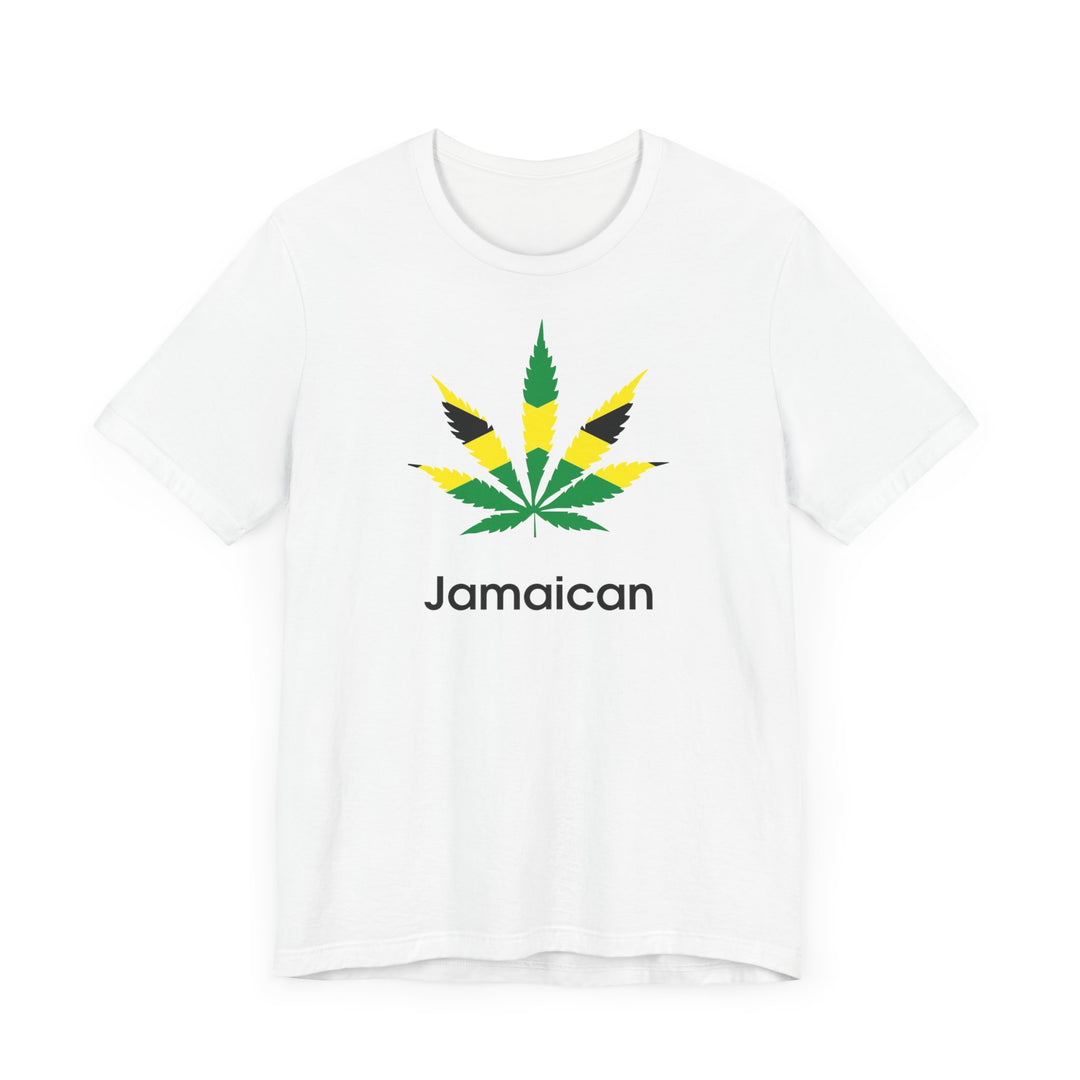 Jamaican Leaf Unisex Jersey Tee - Celebrate Culture & Vibe