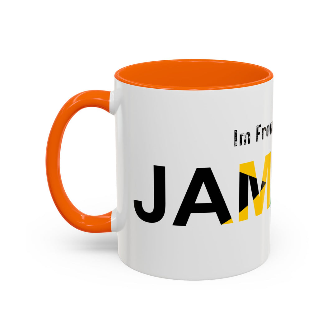 Jamaica Inspired Accent Coffee Mug - Perfect for Coffee Lovers and Island Vibes