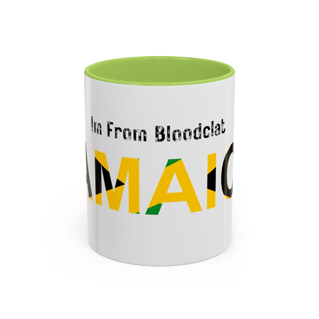 Jamaica Inspired Accent Coffee Mug - Perfect for Coffee Lovers and Island Vibes