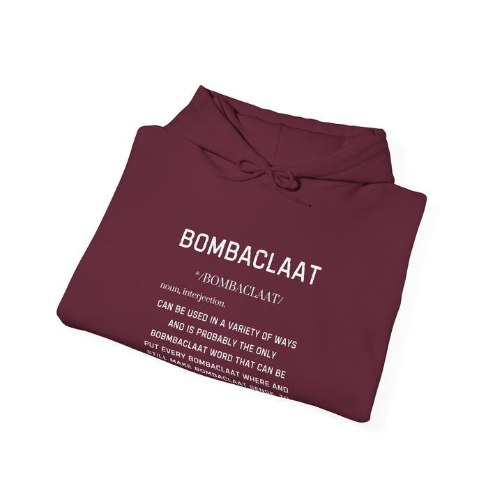 Bombaclaat Unisex Heavy Blend™ Hoodie - Comfortable Streetwear with Meaningful Message