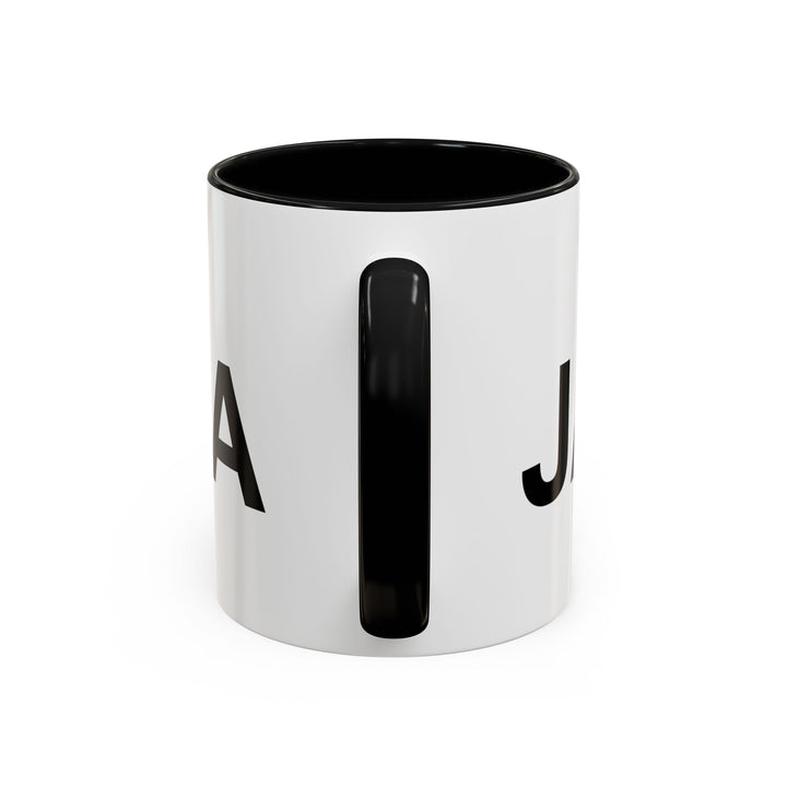 Jamaica Inspired Accent Coffee Mug - Perfect for Coffee Lovers and Island Vibes