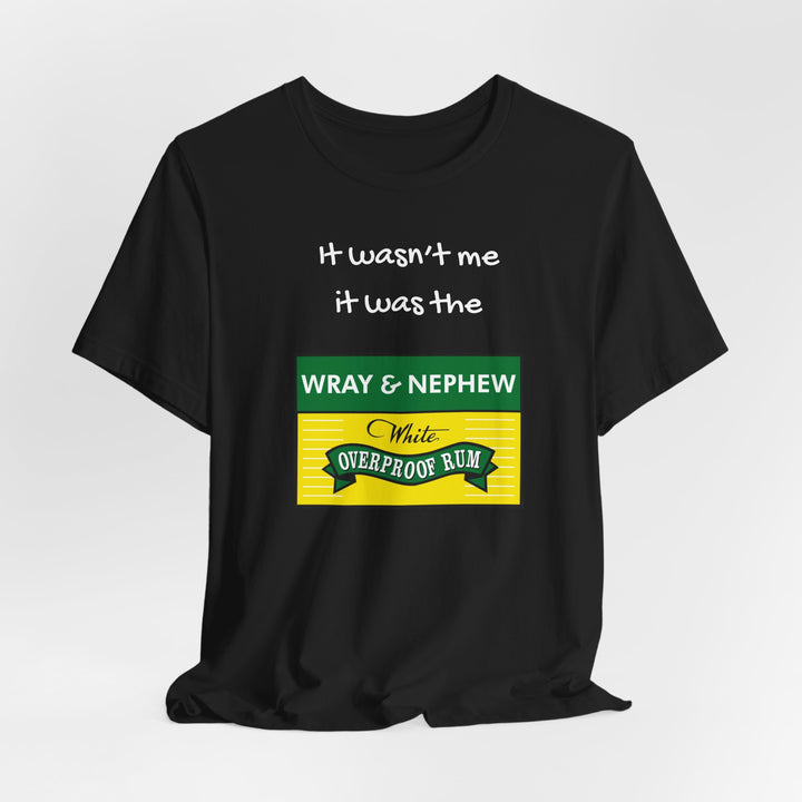 Wray & Nephew Overproof Rum Unisex Short Sleeve Tee - Casual Drink Enthusiast Shirt