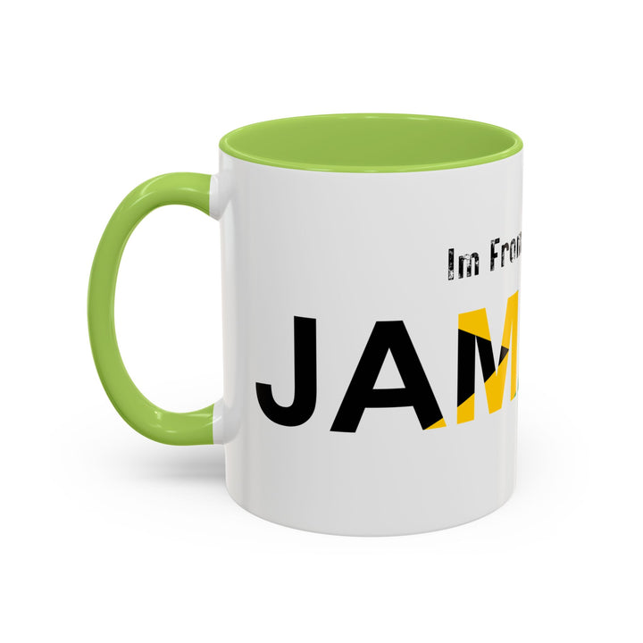 Jamaica Inspired Accent Coffee Mug - Perfect for Coffee Lovers and Island Vibes